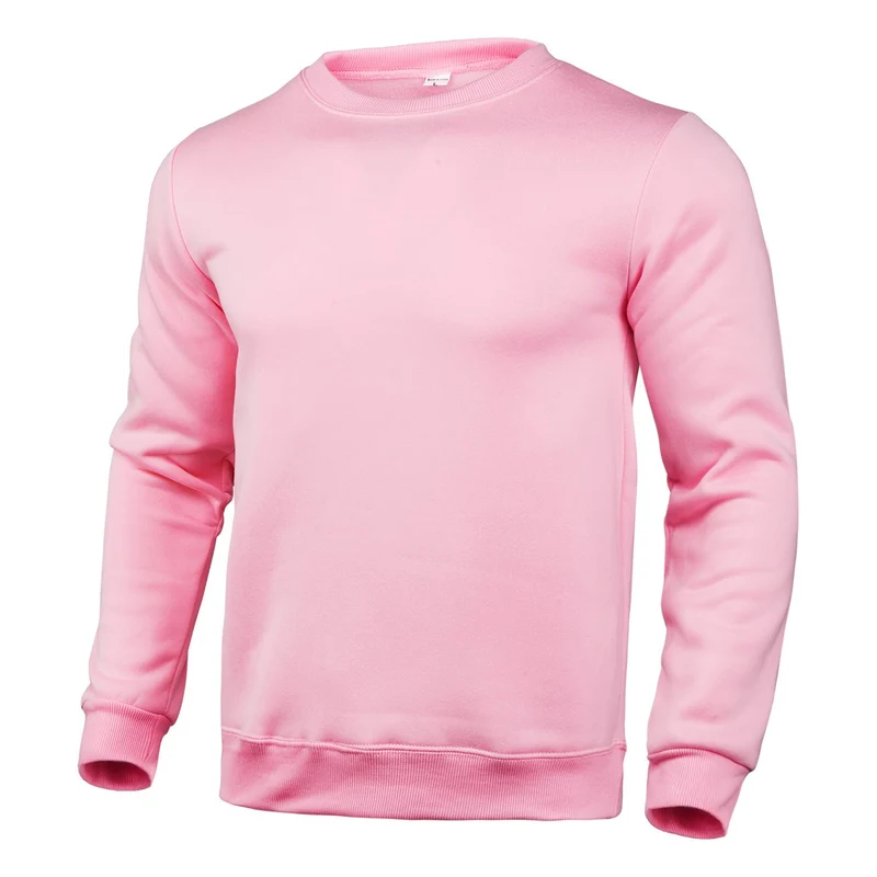 Herren Komfortabler Rundhals-Pullover aus hochwertigem Baumwollmix