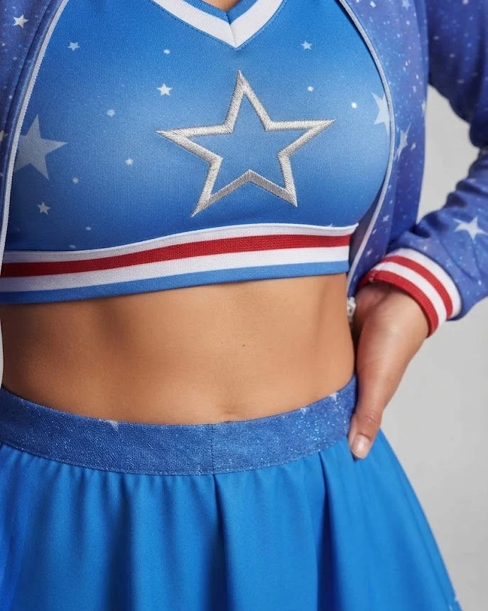 Damen Cheerleader Outfit Nord Taschen