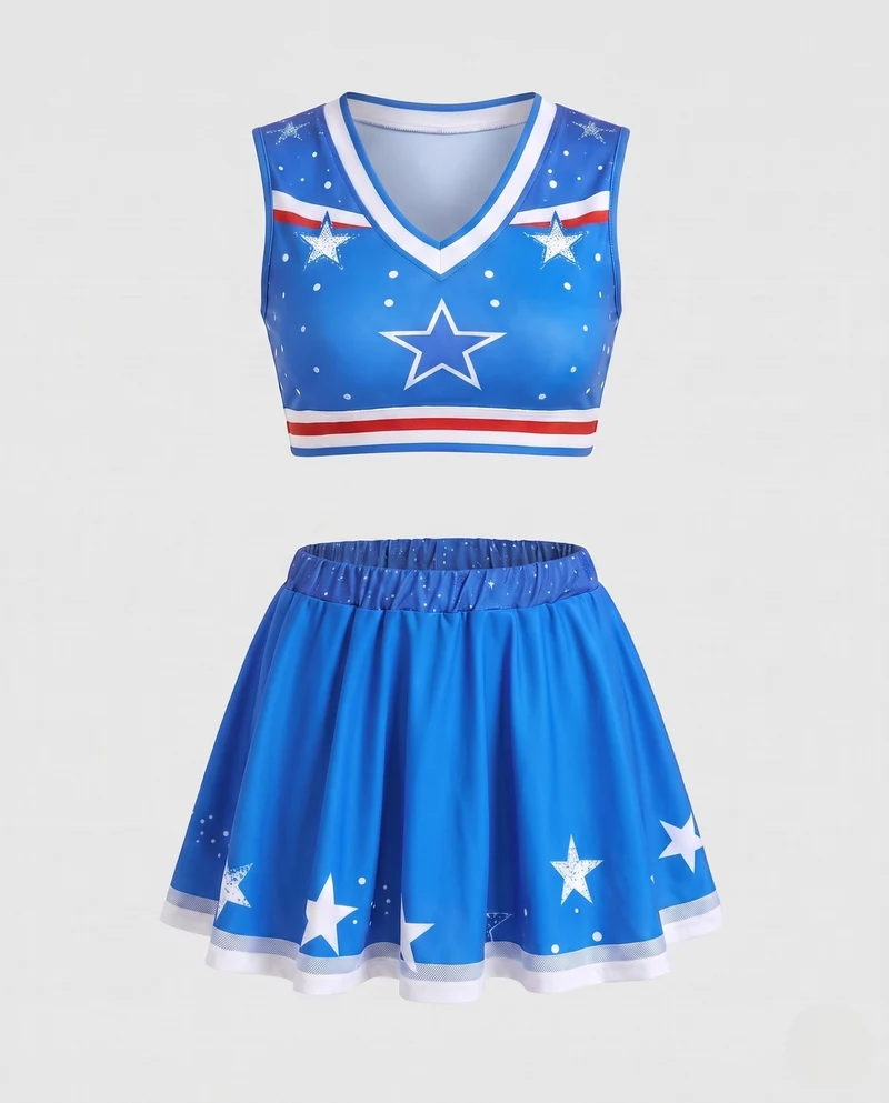 Damen Cheerleader Outfit Nord Taschen