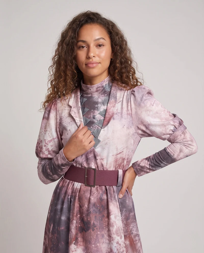 Frauen Mode Statement Kleid Nord Taschen