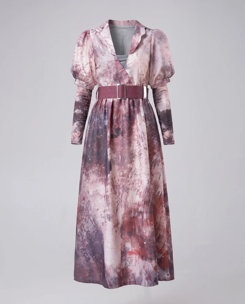 Frauen Mode Statement Kleid Nord Taschen