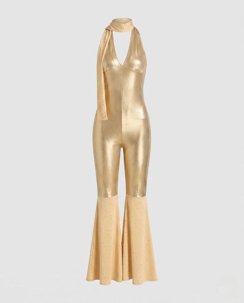 Frauen Glamouröses Jumpsuit Nord Taschen