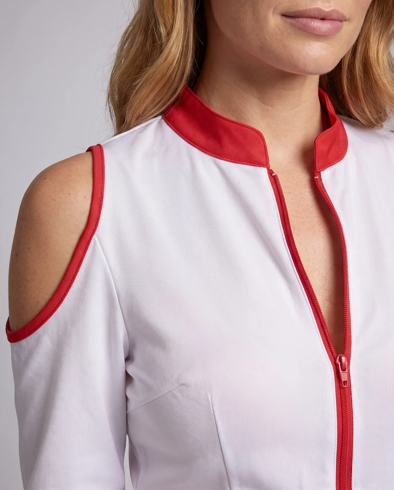 Kostüm für Frauen als moderne Krankenschwester Nord Taschen