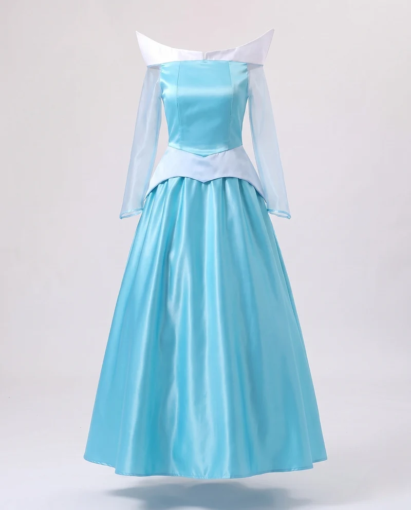 Damen Märchenballkleid mit transparenten Ärmeln Nord Taschen