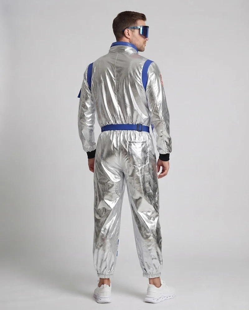 Männlicher futuristischer Raumanzug Nord Taschen