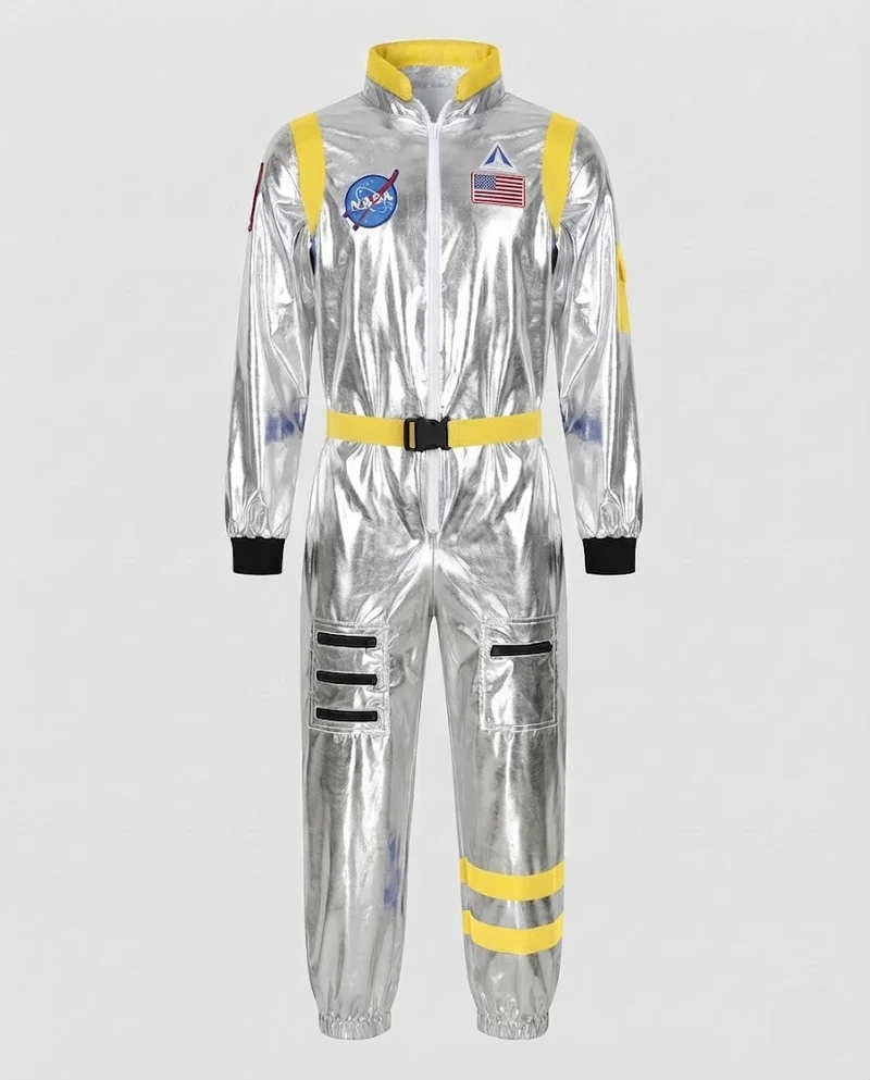 Männlicher futuristischer Raumanzug Nord Taschen