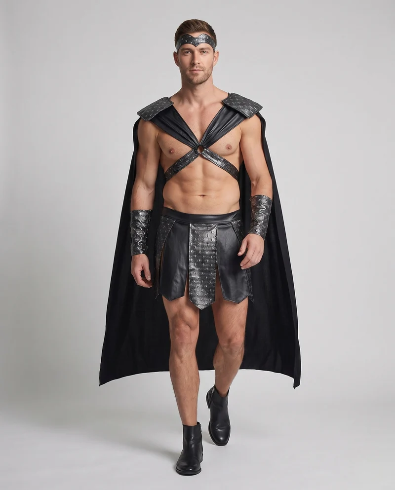 Männer Gladiator Kostüm Nord Taschen