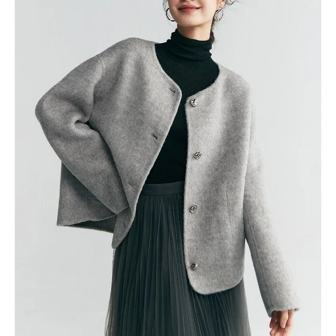 Damen Elegante und bequeme Strickjacke Nord Taschen