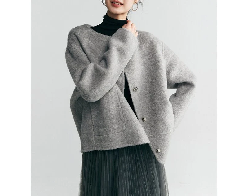 Damen Elegante und bequeme Strickjacke Nord Taschen