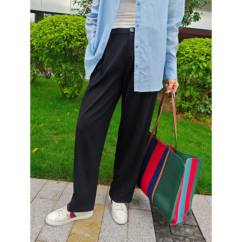 Damen Elegante und bequeme Stoffhosen Nord Taschen