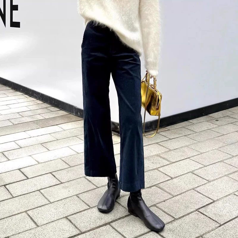 Damen Elegante und bequeme Stoffhose Nord Taschen