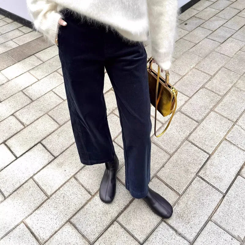 Damen Elegante und bequeme Stoffhose Nord Taschen