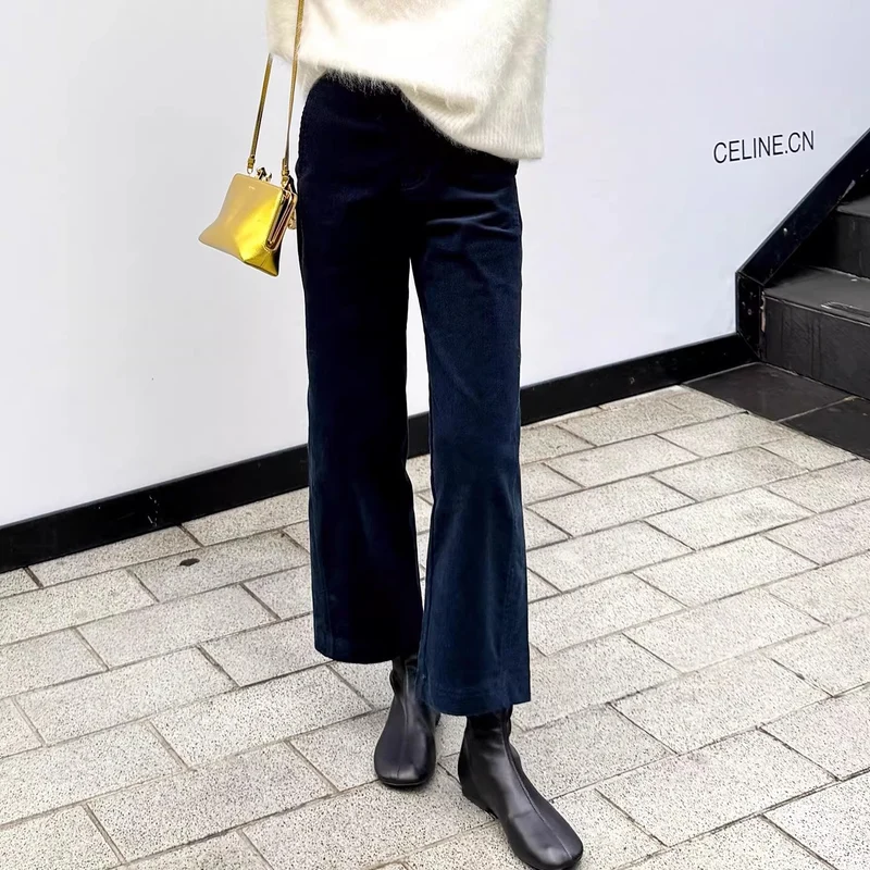 Damen Elegante und bequeme Stoffhose Nord Taschen