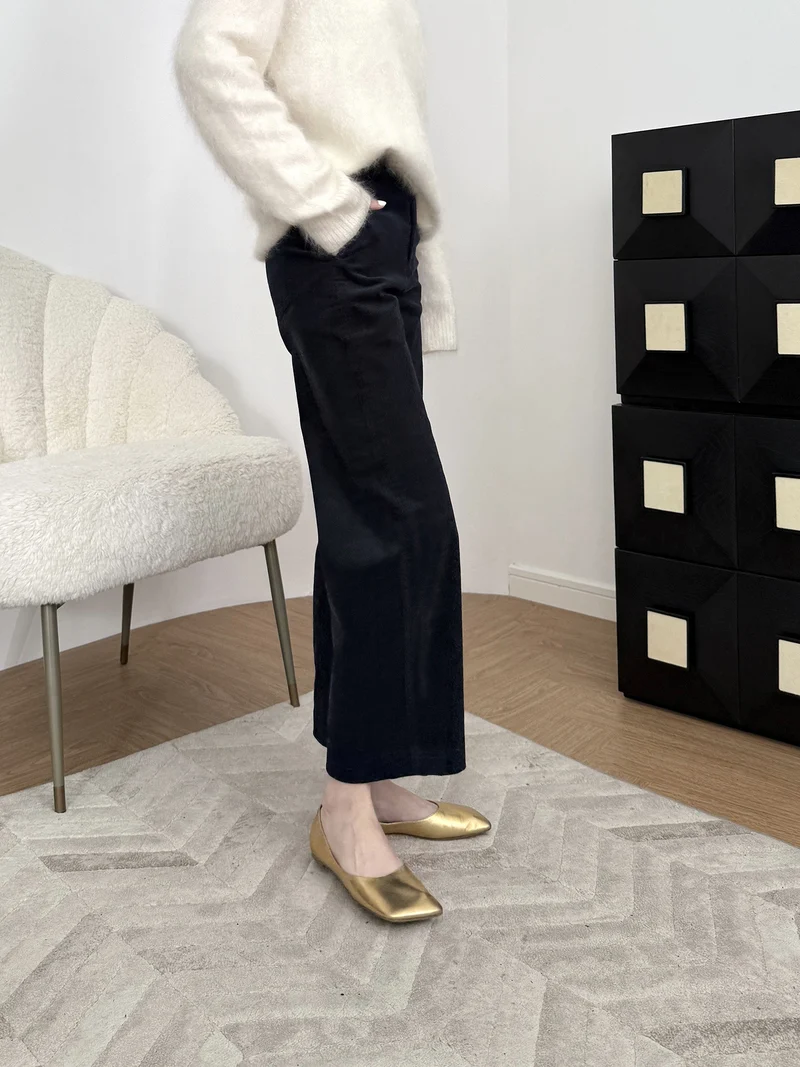 Damen Elegante und bequeme Stoffhose Nord Taschen