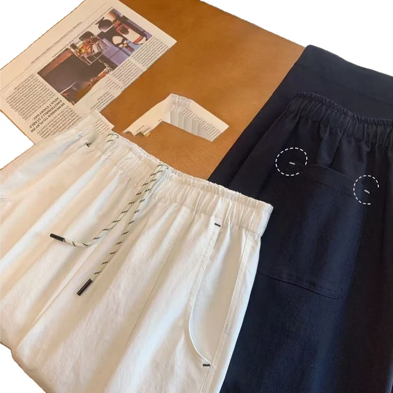 Damen Elegante und bequeme Plisseehose Nord Taschen