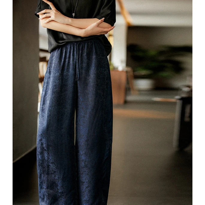 Damen Elegante und bequeme Palazzo-Hose Nord Taschen