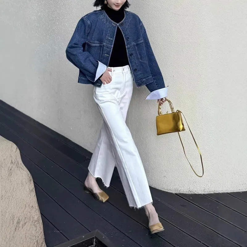 Damen Elegante und bequeme hoch taillierte Hose Nord Taschen