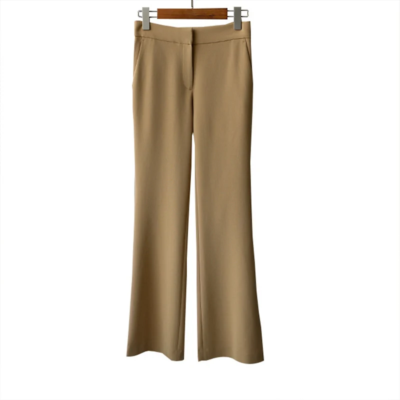 Damen Elegante und bequeme High-Waist Trousers Nord Taschen
