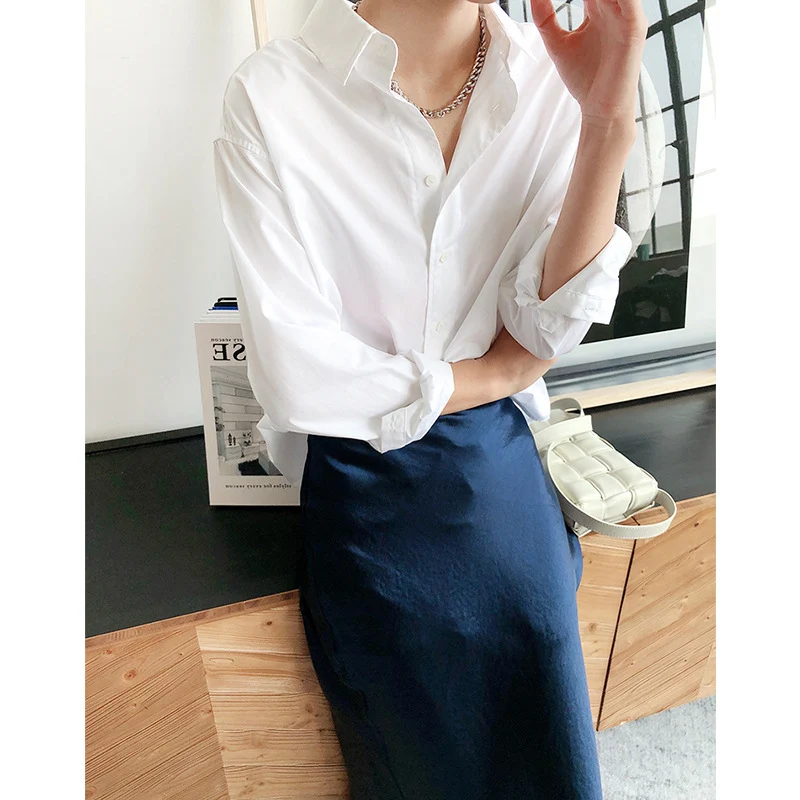 Damen Elegante Hochwertige Bluse Nord Taschen