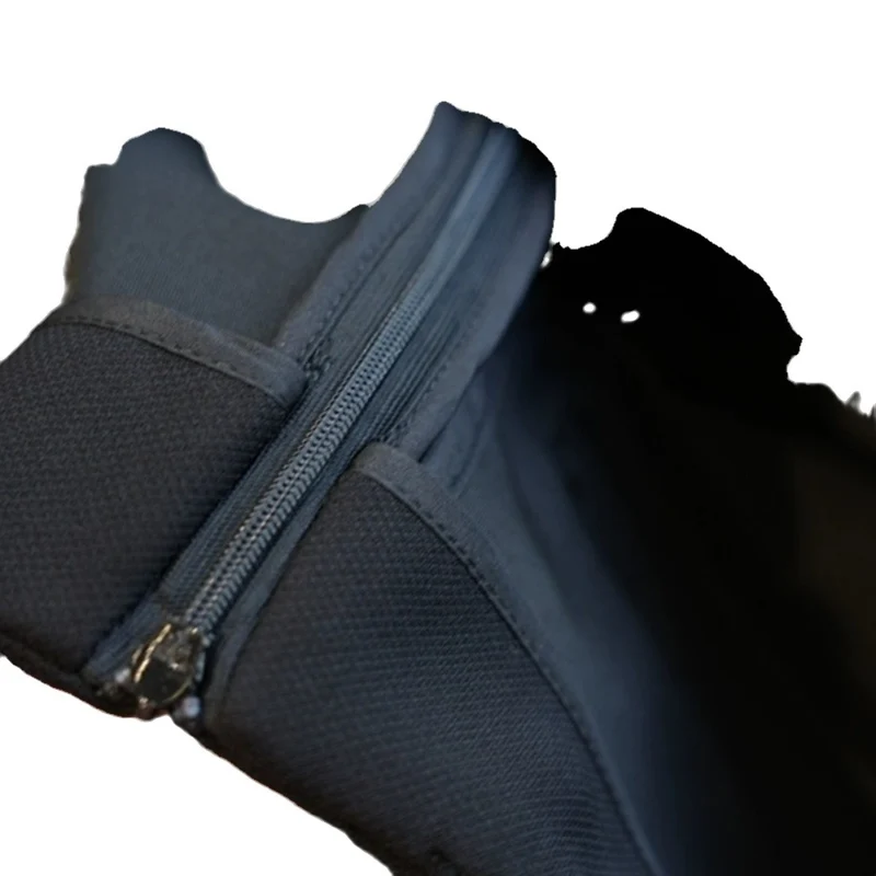 Damen Elegante Hoch taillierte Stoffhose Nord Taschen
