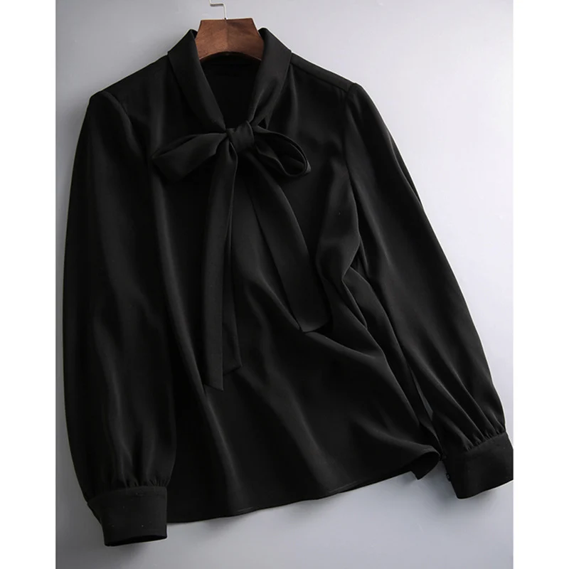 Damen Elegante Bluse mit Schleifendetail Nord Taschen 1789268628