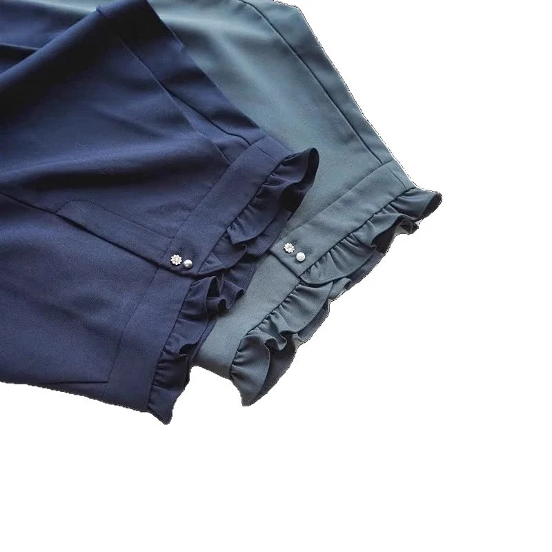 Damen Elegante Bluse mit Rüschendetails Nord Taschen