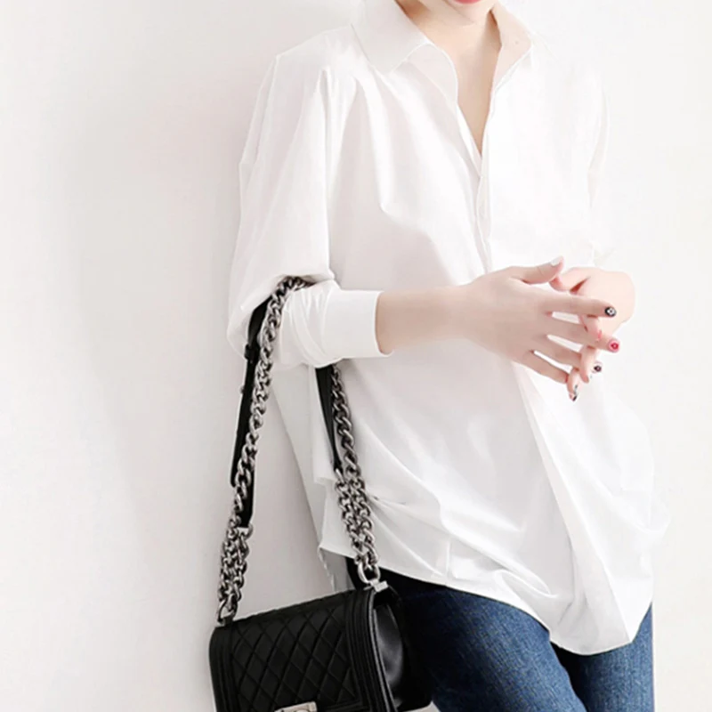 Damen Elegante Bluse mit modernem Schnitt Nord Taschen