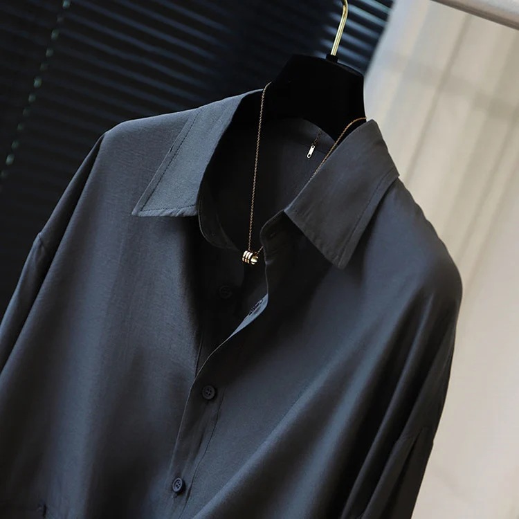 Damen Elegante Bluse Nord Taschen
