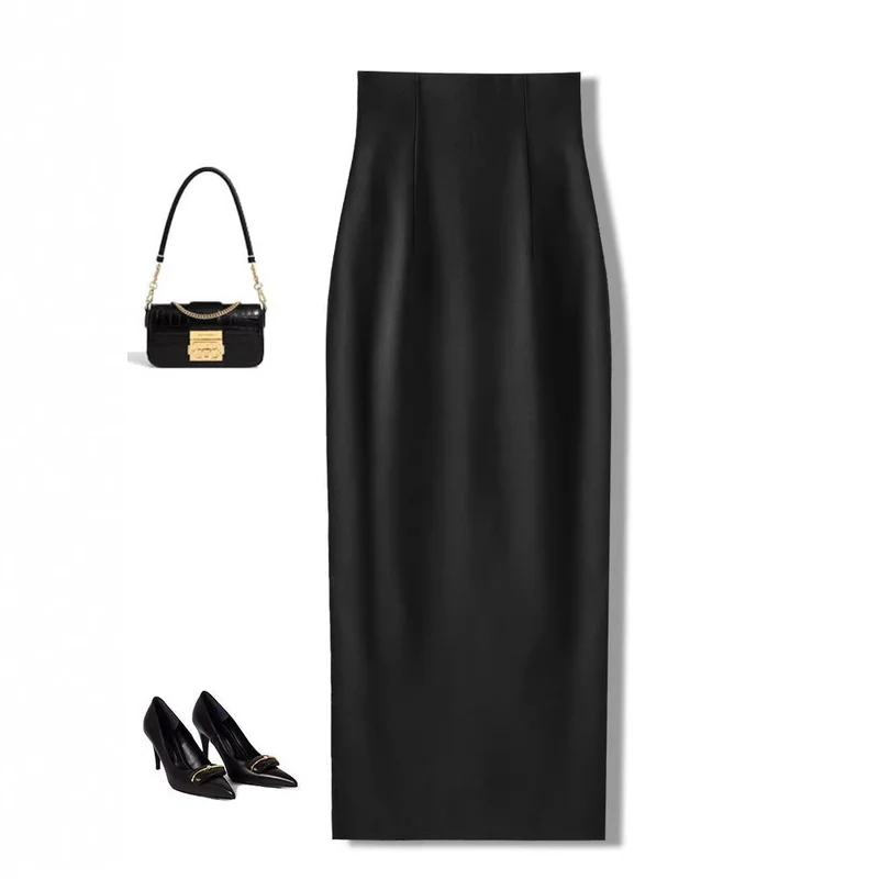 Damen Elegante Bleistiftrock Nord Taschen