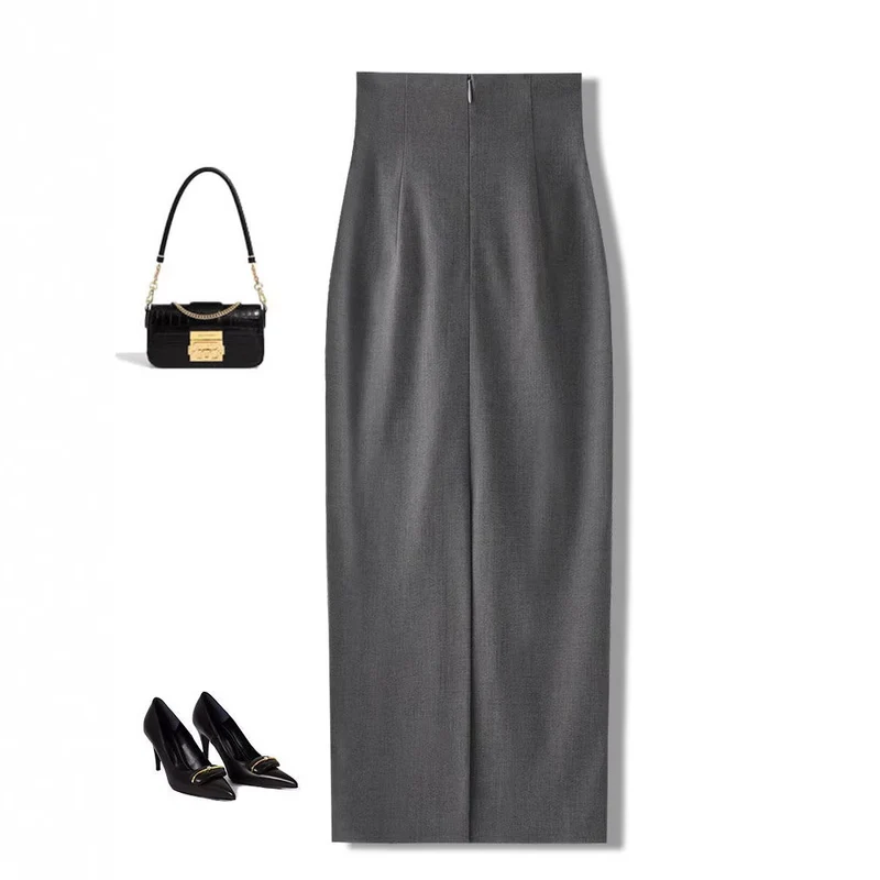 Damen Elegante Bleistiftrock Nord Taschen