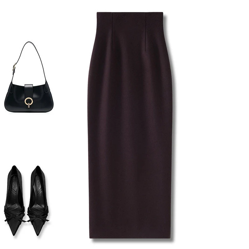 Damen Elegante Bleistiftrock Nord Taschen