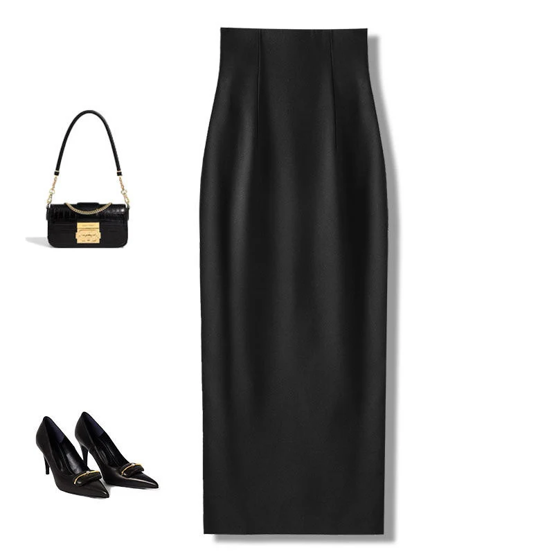 Damen Elegante Bleistiftrock Nord Taschen