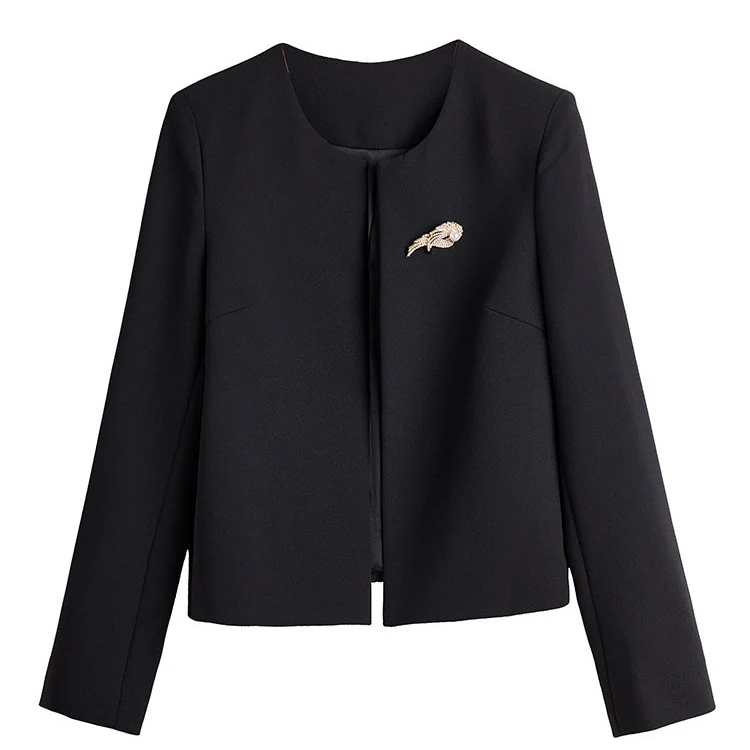 Damen Elegante Blazerjacke mit schickem Verschluss Nord Taschen