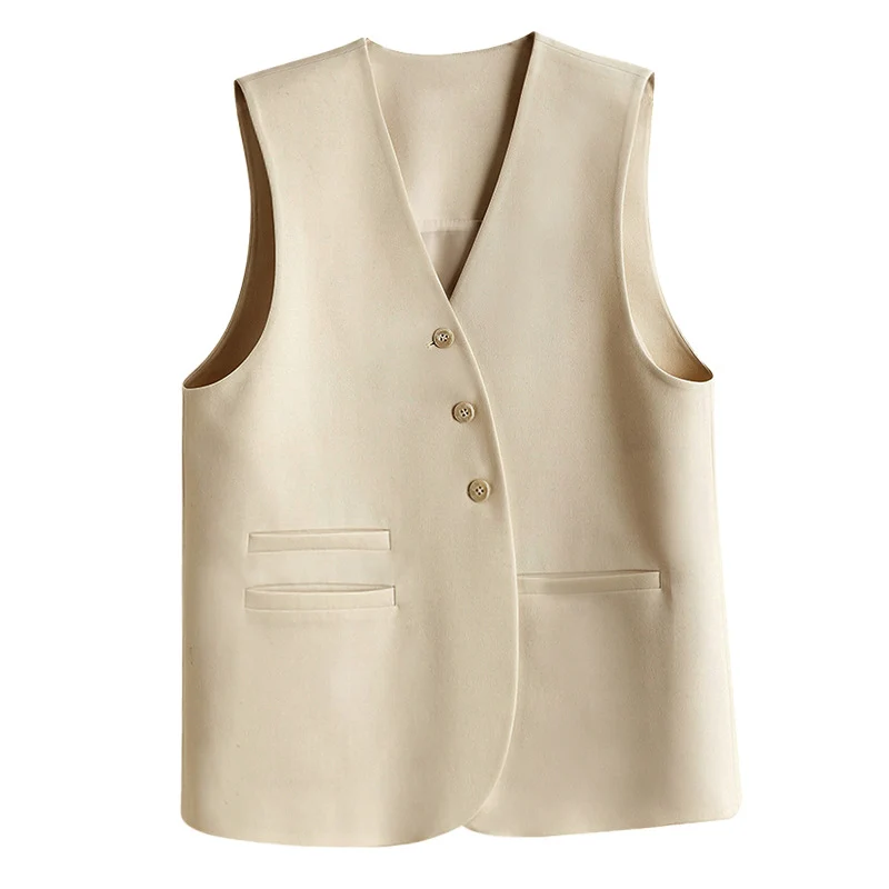Damen Elegante Blazer-Weste Nord Taschen