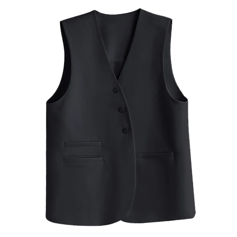 Damen Elegante Blazer-Weste Nord Taschen