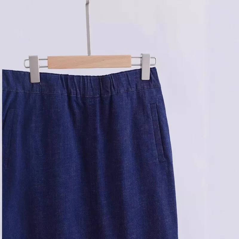 Damen Elegant geschnittener Midirock Nord Taschen