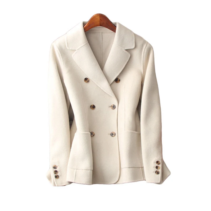 Damen Doppelreiher Blazer Nord Taschen