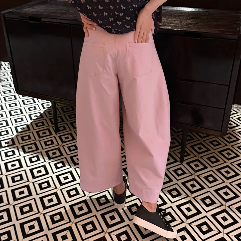 Damen Cargohose mit weitem Schnitt Nord Taschen
