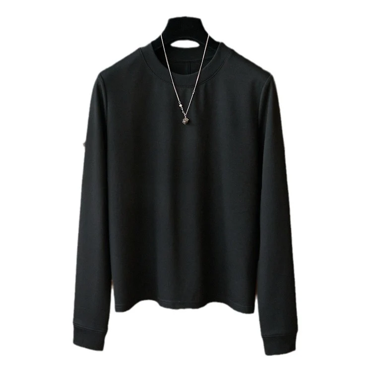 Damen Bequemer Langarm-Pullover Nord Taschen