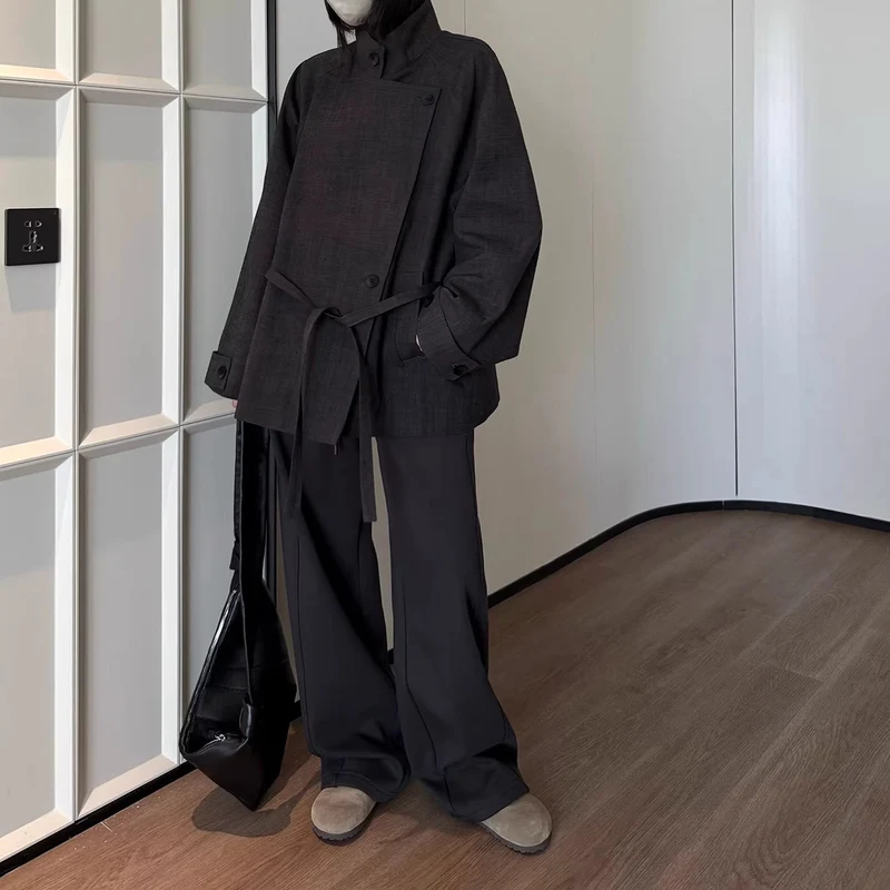 Damen Bequeme und stylische weit geschnittene Freizeithose Nord Taschen