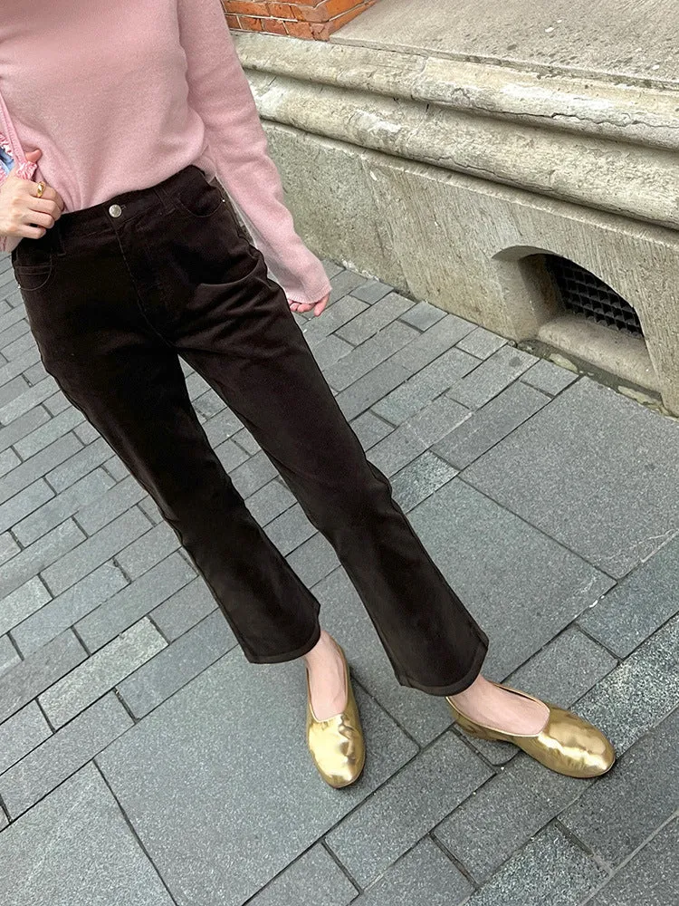 Damen Bequeme und stilvolle Stoffhose Nord Taschen