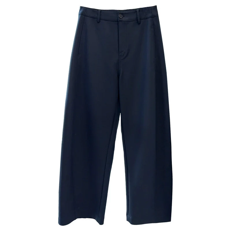 Damen Bequeme und moderne weite Stoffhose Nord Taschen
