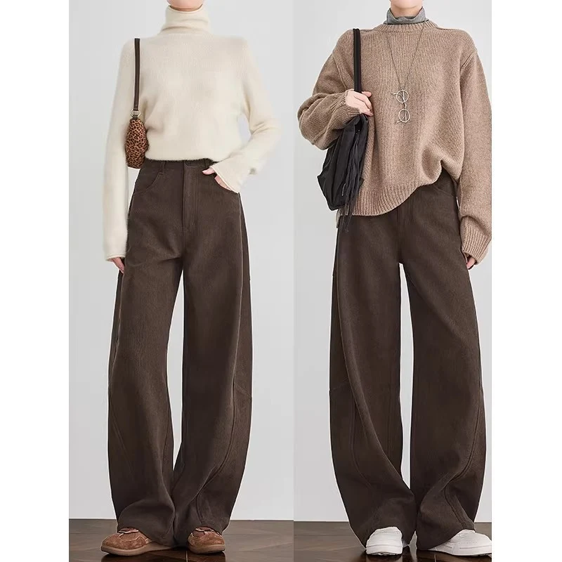 Damen Bequeme und lässige Cordhose Nord Taschen