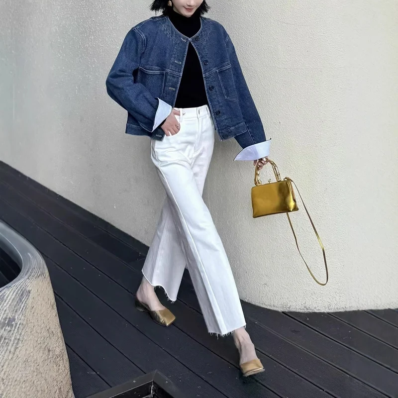 Damen Bequeme und elegante weite Culotte-Hosen Nord Taschen