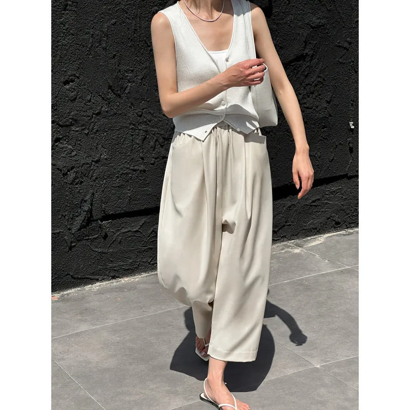 Damen Bequeme und elegante Loose-Fit Culotte Nord Taschen