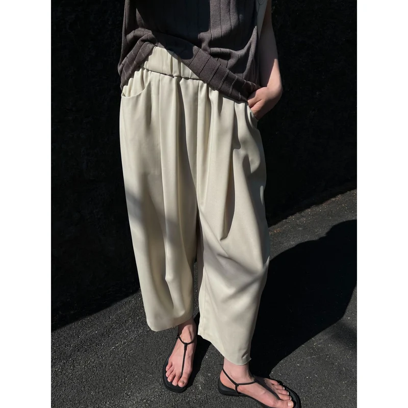 Damen Bequeme und elegante Loose-Fit Culotte Nord Taschen