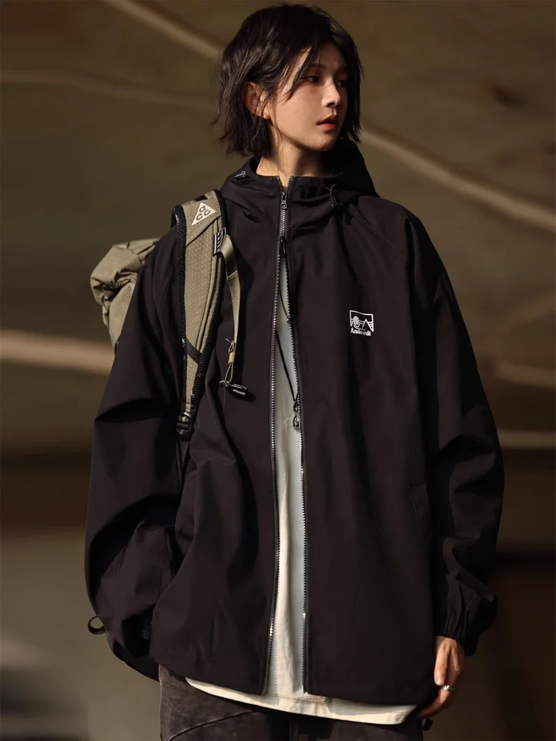 Unisex Wetterfeste Übergangsjacke Nord Taschen