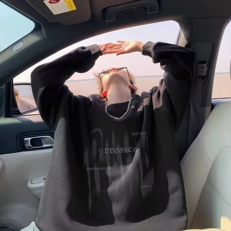 Unisex Oversized Sweatshirt mit grafischem Druck Nord Taschen