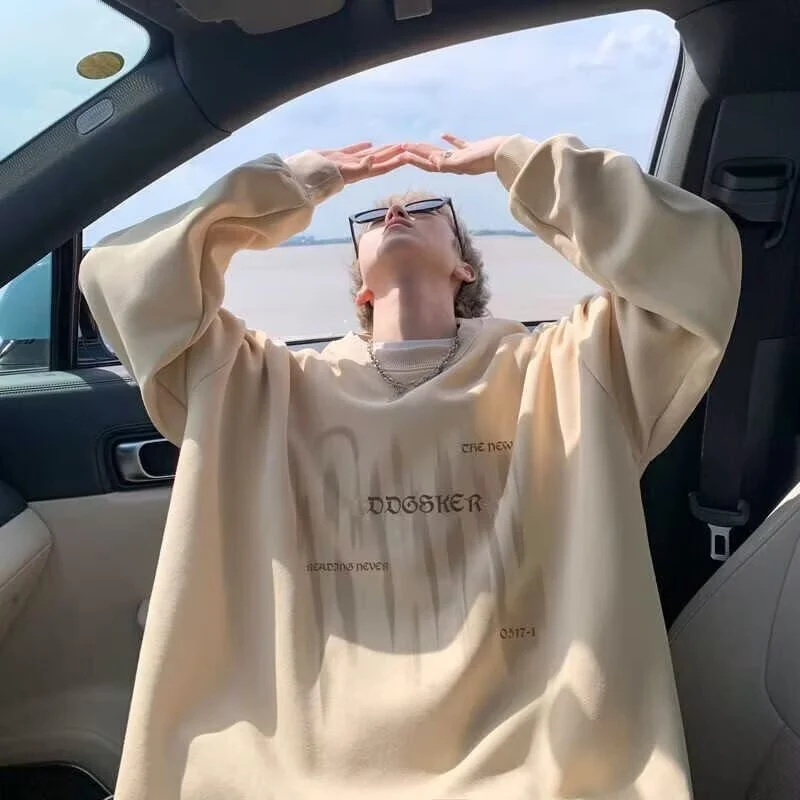 Unisex Oversized Sweatshirt mit grafischem Druck Nord Taschen