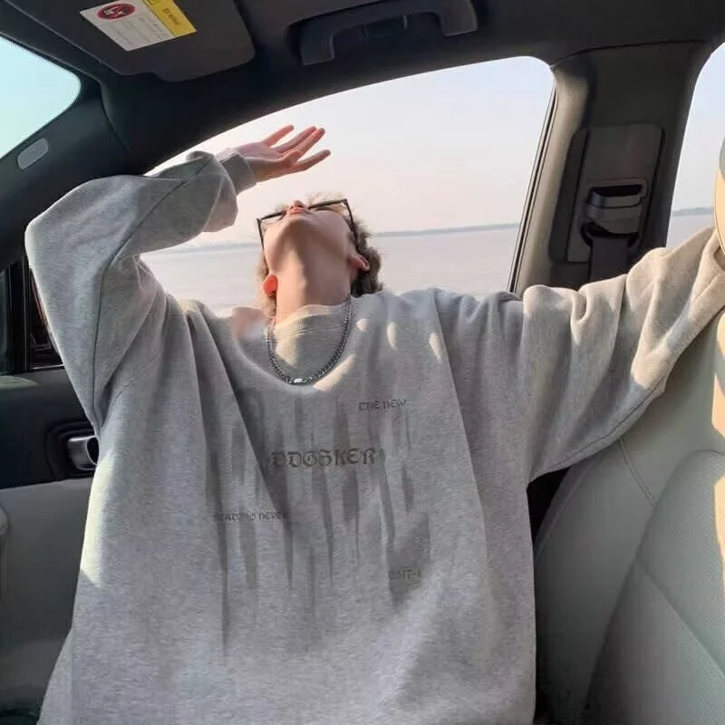 Unisex Oversized Sweatshirt mit grafischem Druck Nord Taschen